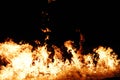 Raging fire Royalty Free Stock Photo