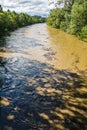 Raging Roanoke River - 4 Royalty Free Stock Photo