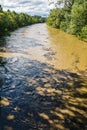 Raging Roanoke River - 3 Royalty Free Stock Photo