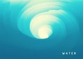 The raging whirlpool. Rotation and swirling movement. Abstract background with dynamic effect. Motion vector Illustration. Can be Royalty Free Stock Photo