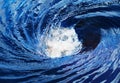 Stormy whirlpool Royalty Free Stock Photo