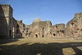 Raglan Castle Pitched Stone Court Royalty Free Stock Photo