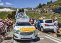 RAGT Semences Car in Pyrenees Mountains