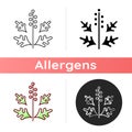 Ragweed pollen icon