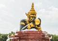 Rahu statue of Khao Sok temple in Thailand.