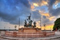 Raices Fountain Puerto Rico Royalty Free Stock Photo