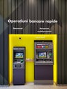Raiffeisen ATM - bank ATM machine Royalty Free Stock Photo