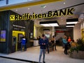 Raiffeisen Bank indoor at mall