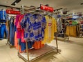 10-09-2022 Raiganj West Bengal India ,colorful dresses for display at a shopping mall