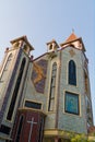 20.20.10.2022, Raiganj, West Bengal, India. side view of Saint joseph Cathedral church situated in Raiganj