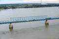 Rail bridge, Novi Sad, Serbia