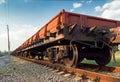 Rail freight Royalty Free Stock Photo