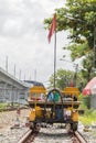 Rail Repair truck Royalty Free Stock Photo