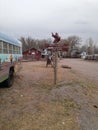 artistic creative scenery at Terry Bison Ranch Cheyenne Wyoming Beautiful clouds , sky lanscape