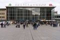 RAIL STATION IN COLOGNE Royalty Free Stock Photo