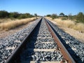 Rail track Royalty Free Stock Photo