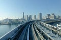 Rail track in Tokyo, Japan
