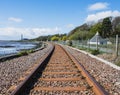 Rail Tracks Royalty Free Stock Photo