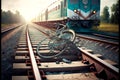 Rail traffic and railroad crossing accident emergency