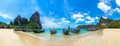 Railay Beach, Krabi, Thailand Royalty Free Stock Photo