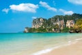 Railay beach ,Krabi, Thailand Royalty Free Stock Photo