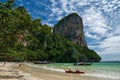 Railay, Krabi, Thailand; July 5th 2018: landscape in Railay Peninsula