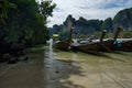 Railay, Krabi, Thailand; July 5th 2018: landscape in Railay Peninsula