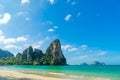 Railay West beach in Ao Nang, Krabi Thailand