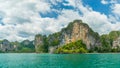 Railay West beach in Ao Nang, Krabi Thailand