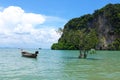 Railey,Krabi Thailand sea Royalty Free Stock Photo
