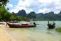 Railey,Krabi Thailand sea Royalty Free Stock Photo