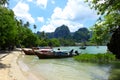 Railey,Krabi Thailand sea Royalty Free Stock Photo