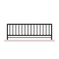 Balcony cartoon vector. Railing vector. Fence vecot. Royalty Free Stock Photo