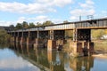 Railroad Bridge Over James River in Richmond