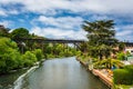 Railroad bridge over Soquel Creek in Capitola