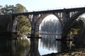 Railroad bridge in Pontevedra