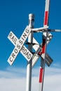 Railroad Crossing Sign