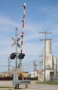 Railroad Crossing Signal Royalty Free Stock Photo