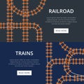 Railroad with different padding