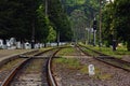 Railroad Green Path in georgia