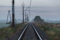 RAILROAD INFRASTRUCTURE Royalty Free Stock Photo