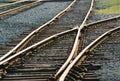 Railroad Junction Royalty Free Stock Photo