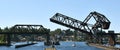 Ballard Ship Locks, Seattle, WA Royalty Free Stock Photo