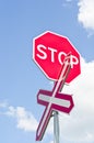 Railroad Sign Royalty Free Stock Photo