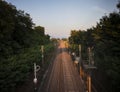 Railroad Sunset