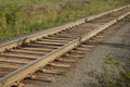 Railroad track Royalty Free Stock Photo