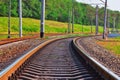 Railroad track Royalty Free Stock Photo