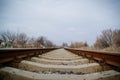 Railroad track Royalty Free Stock Photo