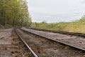Railroad Track Scenic Royalty Free Stock Photo