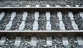 Railroad tracks Royalty Free Stock Photo